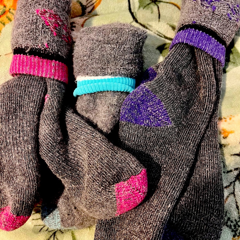 3 pairs of merino wool socks new without tags